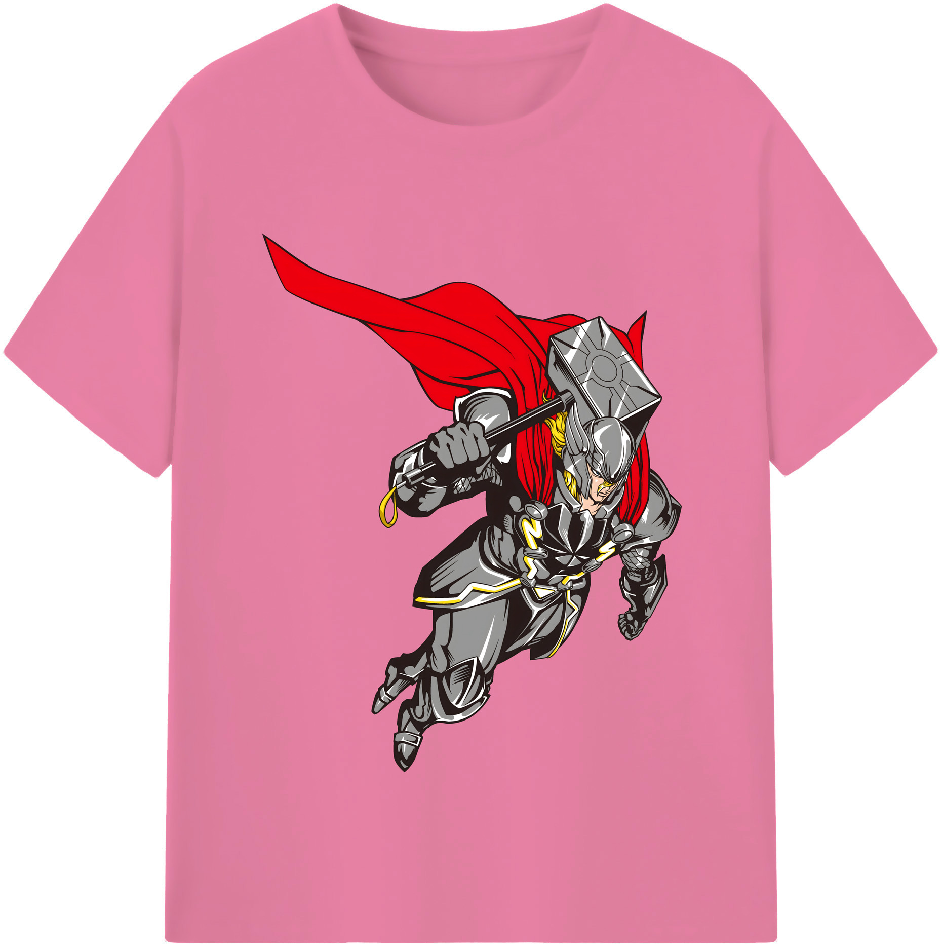 （画像用） アベンジャーズ The Avengers 綿100％半袖Tシャツ（フロントプリント）